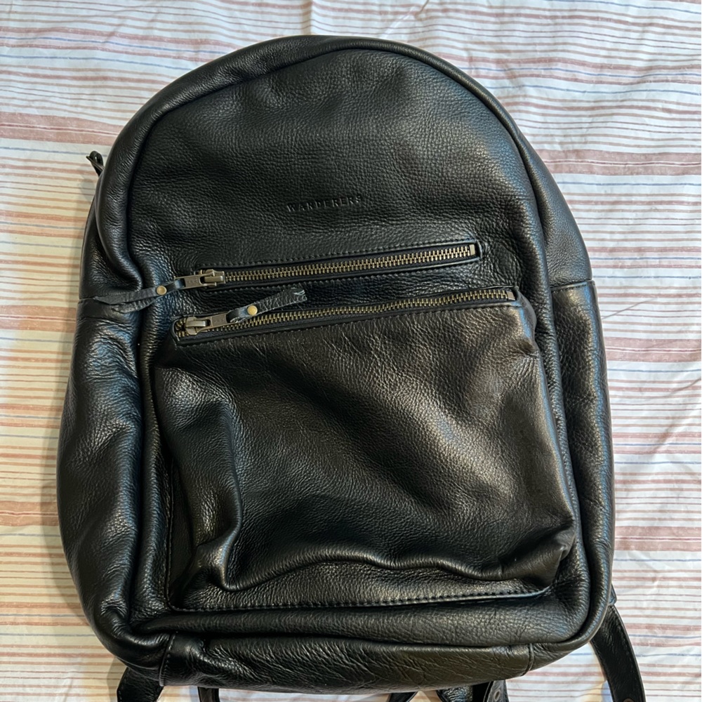 Wanderer’s Travel Co leather backpack
